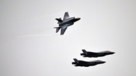 NATO-jagerfly skød en uidentificeret drone ned over lettisk luftrum.