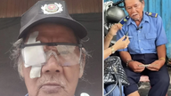 काई लुओंग के कलाकार क्वांग 'द यंगर': अपने जीवन के अंतिम वर्षों में, वह एक सुरक्षा गार्ड के रूप में काम करते हैं और रात में हैमक कैफे में सोते हैं क्योंकि वह किराया वहन नहीं कर सकते।
