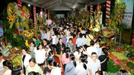 Majlis Anugerah untuk Pertandingan Seni Gubahan Model Buah "Dong Thap: Kemanisan Tanah Aluvium - Kaya dengan Cinta Tanah"