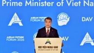 Prime Minister Le Minh Hung: Vietnam continues to stand alongside ASEAN with the ambition to build the future.