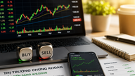 Kehilangan momentum dari saham-saham unggulan, VN-Index berbalik arah dan mengalami koreksi.