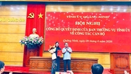 Le vice-prÃ©sident de la province de Quang Ninh a Ã©tÃ© nommÃ© chef du dÃ©partement de la propagande et de la mobilisation des masses du comitÃ© provincial du Parti.