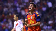 بيدري يسجل هدفاً، وإسبانيا تفوز بسهولة قبل انطلاق كأس العالم.