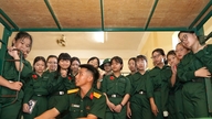 "Prajurit Cilik" dengan satu semester di militer.