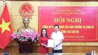 La Sra. Bui Thi Giang ha sido nombrada Vicepresidenta de la Comisión de Inspección del Comité del Partido del Comité Popular de la provincia de Lang Son.