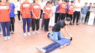 Lebih 70 pelatih menyertai kursus latihan tentang renang dan pencegahan lemas.