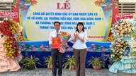 Obec Vinh Hoa Hung založila základní školu Ta Quang Ty.