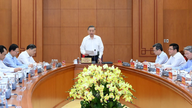 [Foto] Setiausaha Agung dan Presiden To Lam bekerjasama dengan Jawatankuasa Parti Kerajaan untuk meringkaskan Resolusi No. 24-NQ/TW