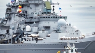 O cruzador russo Almirante Nakhimov: uma fortaleza nuclear equipada com mísseis hipersônicos.