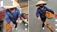 Un turista publica un vídeo completo de la compra de 10 rosquillas por 420.000 VND en el Barrio Antiguo de Hanói.