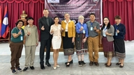 Miss International Tan Le zet haar vrijwilligerswerk voort in Thai Nguyen.