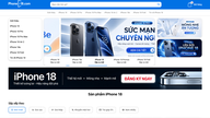 phone-18.com: Een website die gespecialiseerd is in het voorspellen van de specificaties van de iPhone 18 in Vietnam.
