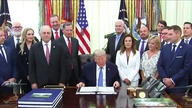 The United States ends a long debate on the immigration budget.
