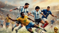 Jalkapallon MM-historian 10 suurinta legendaa: Pelé hallitsee ylivertaisesti, Messi on kolmen jättiläisen takana.