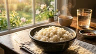 残ったご飯からレジスタントスターチを作るための3つの簡単なステップ。減量と血糖値のコントロールに役立ちます。