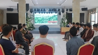 Training on reducing emissions linked to rice cultivation using the AWD method based on the SRI.