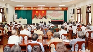 Representantes del Consejo Popular de la ciudad de Dong Nai se reunieron con los votantes del distrito electoral de Trang Bom.