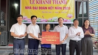 Xã Thần Khê: Khánh thành và bàn giao nhà Đại đoàn kết cho hộ nghèo