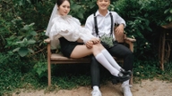 Pemain tengah "Green Steel" Nam Dinh: Menyumbang kepada 10 gol dalam 33 perlawanan, isterinya secantik gadis yang seksi.