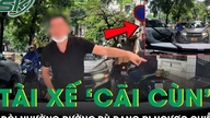 Tài xế gây tranh cãi khi 'cãi cùn', đòi nhường đường dù đang đi ngược chiều