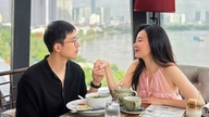 ミドゥとミン・ダットの結婚生活、交際2年後。