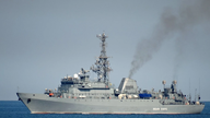 ウクライナ軍による度重なる攻撃により、ロシアの偵察艦イワン・フルスは航行不能に陥った。