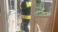 Pacchi bomba scuotono Mosca; un colonnello russo scampa per un pelo alla morte.