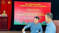 Phu Thuong: 12 husstander trekker lodd om bosettingsleiligheter.