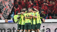 Australien gegen Türkei (erste Halbzeit) 1:0: Der Pfosten verhinderte ein Tor für die Türkei.