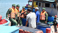 Authorities detected and dealt with two fishing vessels operating outside their designated fishing zone.