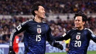 Holandia - Japonia (pierwsza połowa) 0-0: Kubo i Ueda rozpoczynają grę.