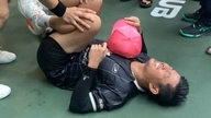 O veterano Do Minh Quan, aos 42 anos, está sobrecarregado com o pickleball.