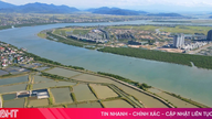 ภาพระยะใกล้ของสถานที่ที่วางแผนไว้สำหรับการก่อสร้างสะพานเบ็นถวี 3 ซึ่งเชื่อมระหว่างจังหวัดฮาติงและจังหวัดเหงะอาน