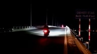 Nadjezd rychlostní silnice Vân Phong - Chí Thạnh je tma jako v čerti, což představuje velmi vysoké riziko nehod.