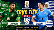 Match de football en direct : Arabie saoudite contre Uruguay (5h00 aujourd'hui, 16 juin)