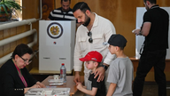 احتجاجات جماعات المعارضة الأرمينية على نتائج الانتخابات.