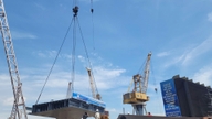 อู่ต่อเรือบัคดังวางกระดูกงูเรือบรรทุกสารเคมีขนาด 14,000 ลูกบาศก์เมตร