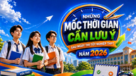 Viktiga datum att notera efter gymnasieexamen 2026.