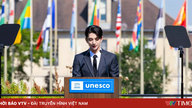 جوشوا نے UNESCO ہیڈکوارٹر میں SEVENTEEN کی طرف سے بات کی۔