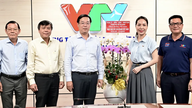 คณะผู้บริหารพรรคประจำนครโฮจิมินห์เยี่ยมเยียนและแสดงความยินดีกับสำนักข่าวต่างๆ
