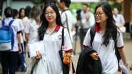 The highest cut-off score for the University of Finance and Marketing is 25.9 points.