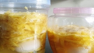 Apakah manfaat telur yang direndam dalam nanas?