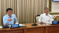 Vicejustitsminister Nguyen Thanh Tu arbejdede sammen med Ho Chi Minh Citys folkekomité om udkastet til lov om særlige byområder.