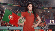 Nong Thi Hang, tweede in de prijzen: een schoonheid die duizenden mensen betovert en de passie voor Ronaldo aanwakkert tijdens het WK 2026.