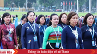 Delegația femeilor din Thanh Hoa a participat la numeroase activități la cel de-al 14-lea Congres Național al Femeilor.