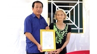บ้านพักการกุศล 2 หลังถูกส่งมอบในเขตเถื่อยเซิน