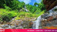 Cascada Tien – o capodoperă naturală în mijlocul pădurii montane Giang Man.