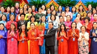 Fru Le Thi Thuy ble gjenvalgt som president for Vietnams kvinneunion for sin 14. periode.