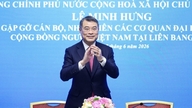 Premiér Le Minh Hung vyjadřuje svá očekávání vietnamským emigrantům v Rusku.