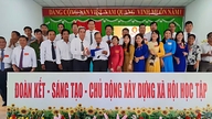O Sr. Nguyen Thanh Hung atuará como Presidente da Associação para a Promoção da Aprendizagem do Bairro Chi Lang no mandato de 2026 a 2031.